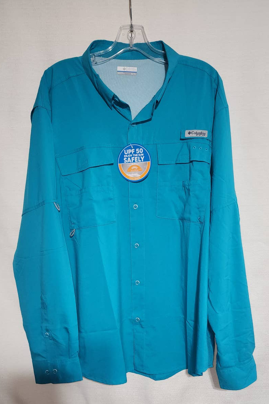 Columbia pfg super tamiami XL TEAL
